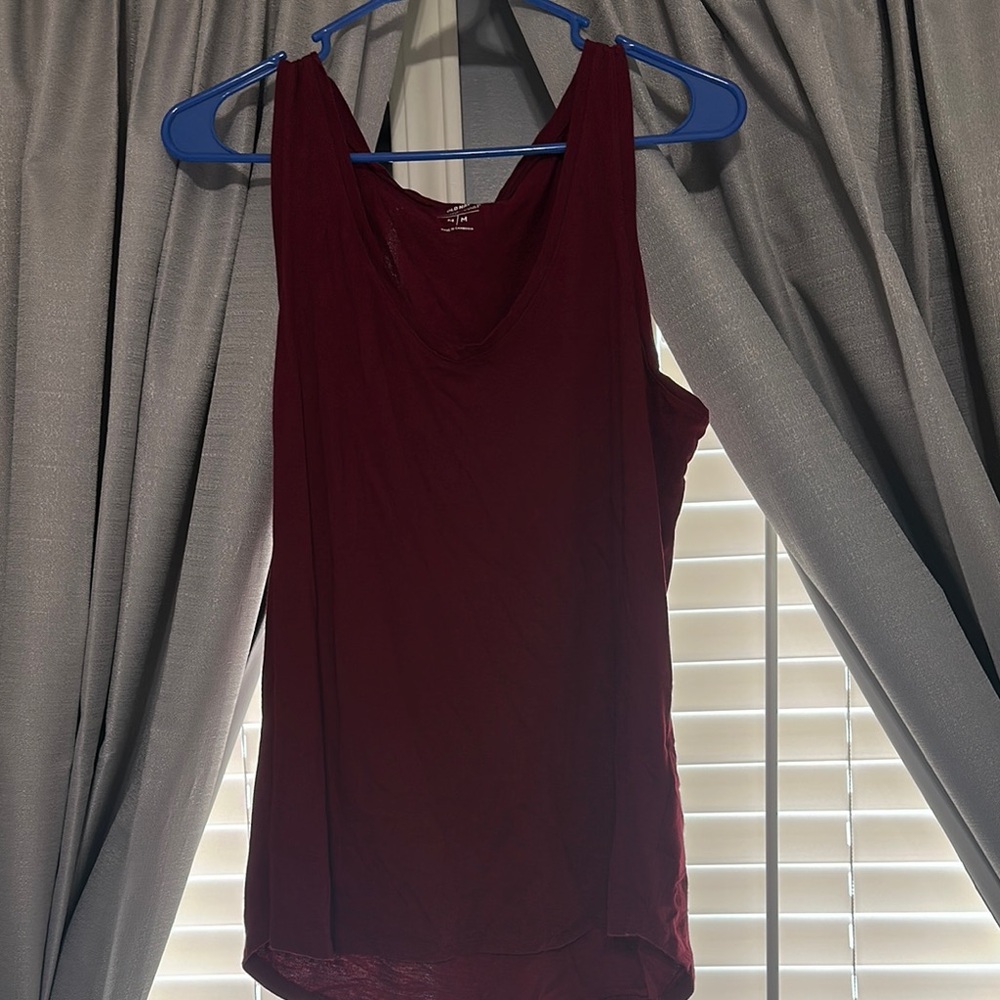 Old Navy Deep Red Tank Top